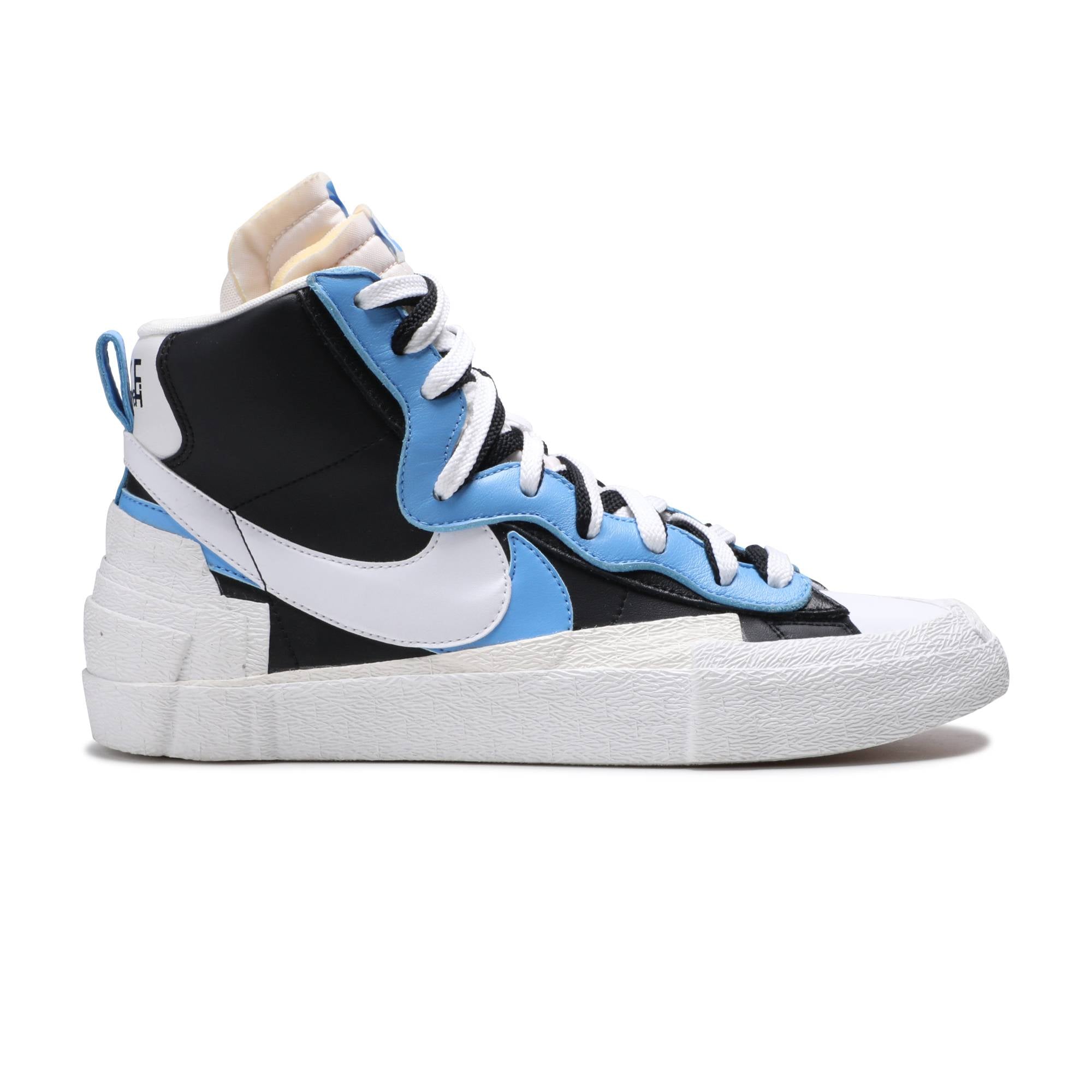 sacai blazer mid black blue