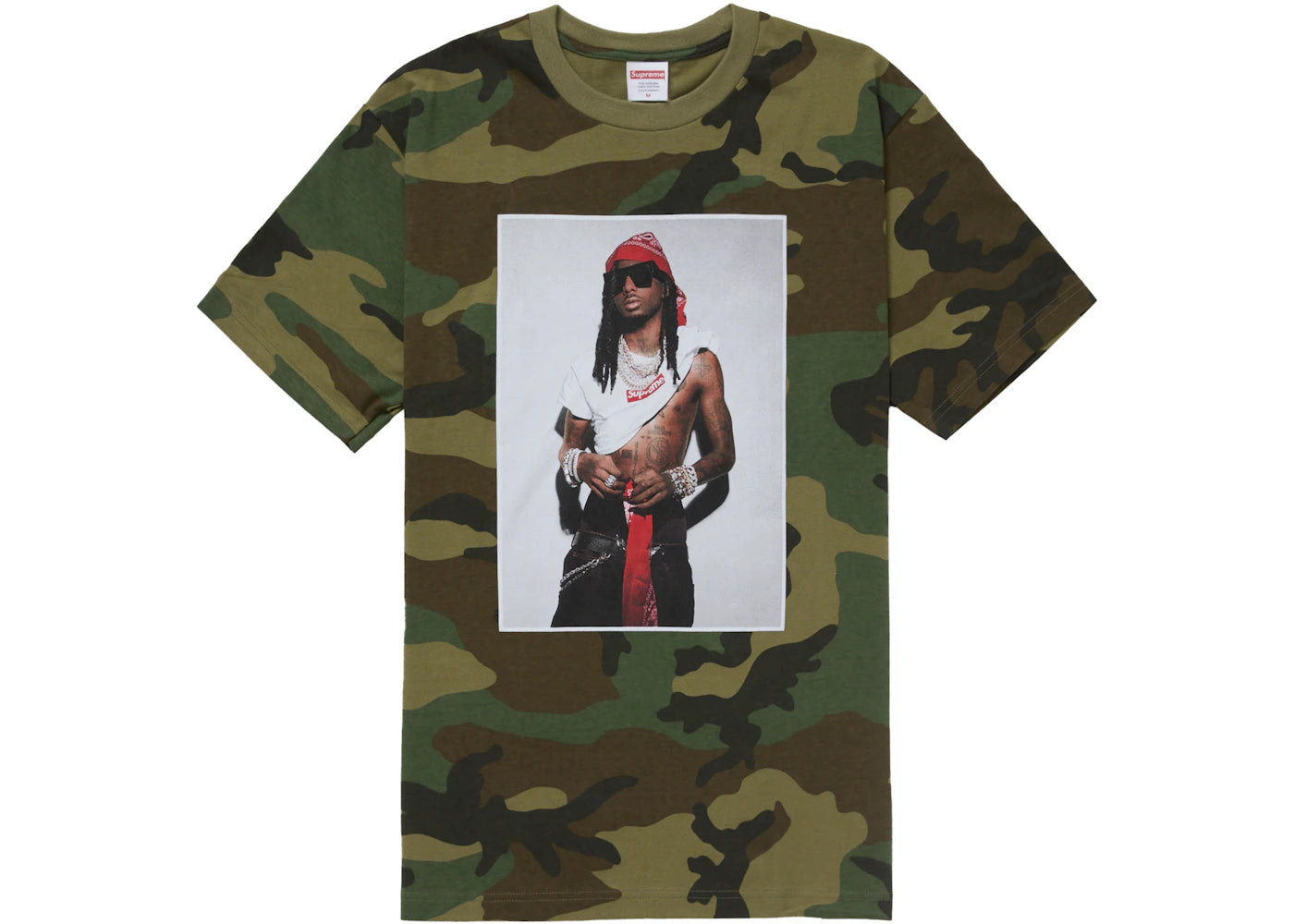ユウヤSupremePlayboiCartiTeeWoodlandCamo Supreme Playboi Carti Tee Woodland Camo