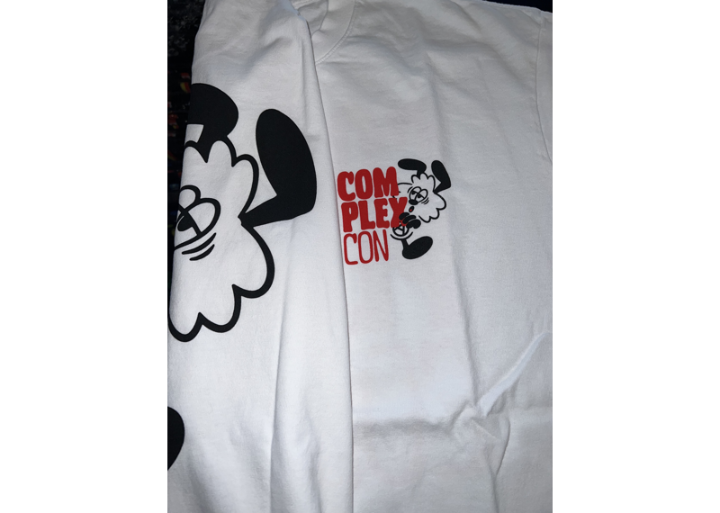 COMPLEX CON ''RED LETTERS'' WHITE SHIRT 