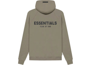 Fear of God Essentials Pull-Over Hoodie (SS21) Taupe