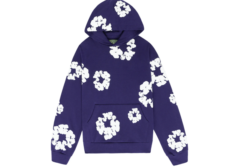 Denim Tears Hoodie Purple