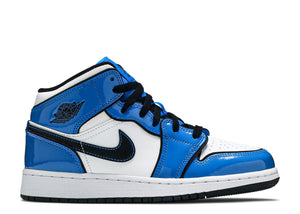 Air Jordan 1 Mid SE GS 'Signal Blue'