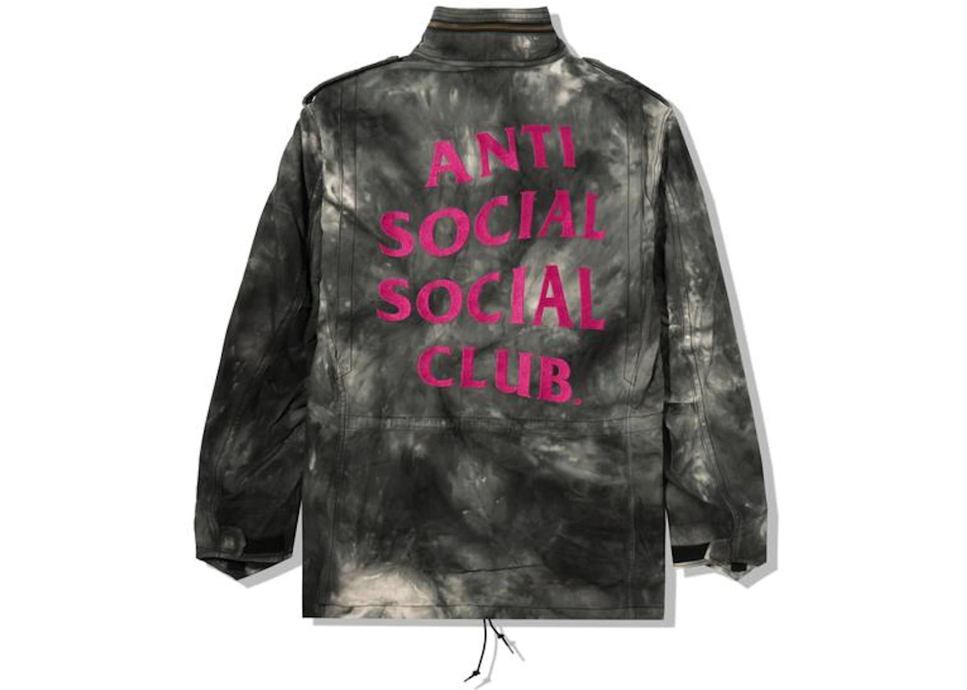 Anti Social Social Club Alpha Industries x ASSC M-65 Jacket Tie Dye Black