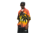 Harsh & Cruel - Sunset Beach Cuban Shirt Red