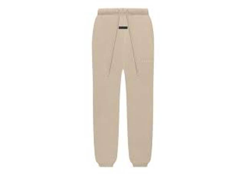 essentials dusty beige sweatpants