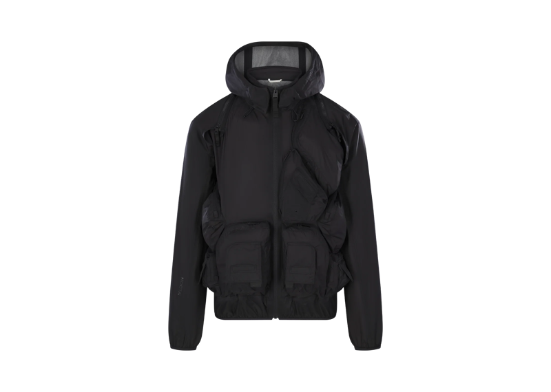 Nocta Deep Pockets Nylon Tech Jacket Black