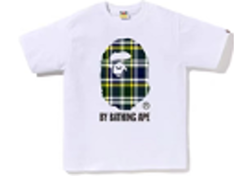 BAPE BH BURB TEE WHITE/GRN