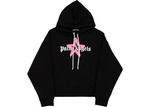 Star Sprayed Hoodie - Black/Pink