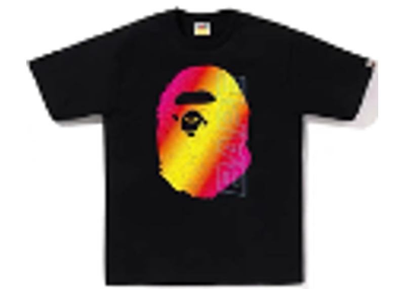 BAPE BH HALO TEE BLK/YEL