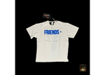 VLONE 'FRIENDS IN BLUE' WHITE TEE