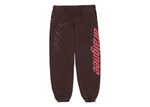 SP5DER Araignée Sweatpants Brown/Red