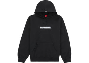 Supreme Motion Logo Hooded Sweatshirt (SS23) Black