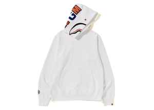 Bape Shark Hoodie White