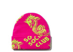 Anti Social Social Club Garden Grove Knit Cap Pink