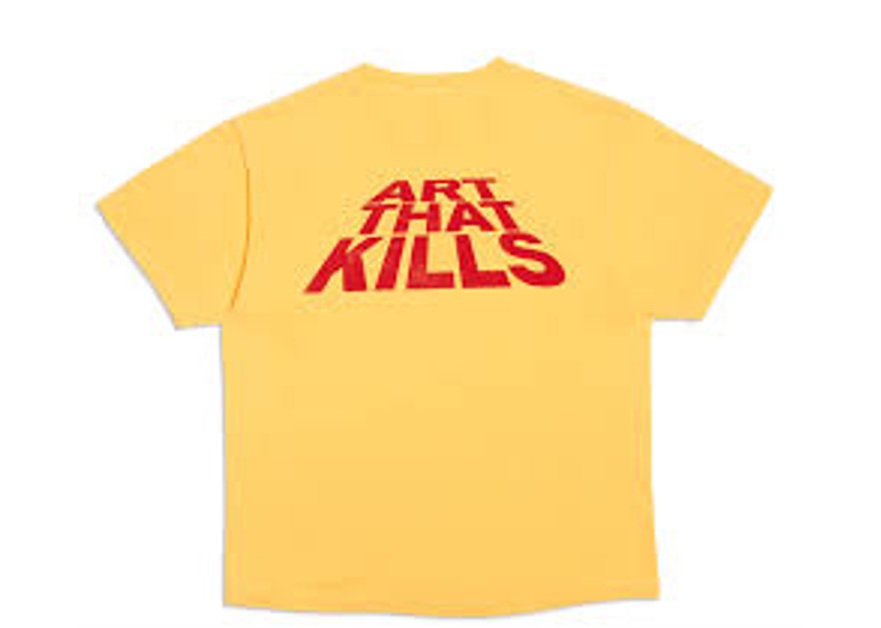 Gallery Dept. - Art That Kills Stack Logo Tee - Yellow