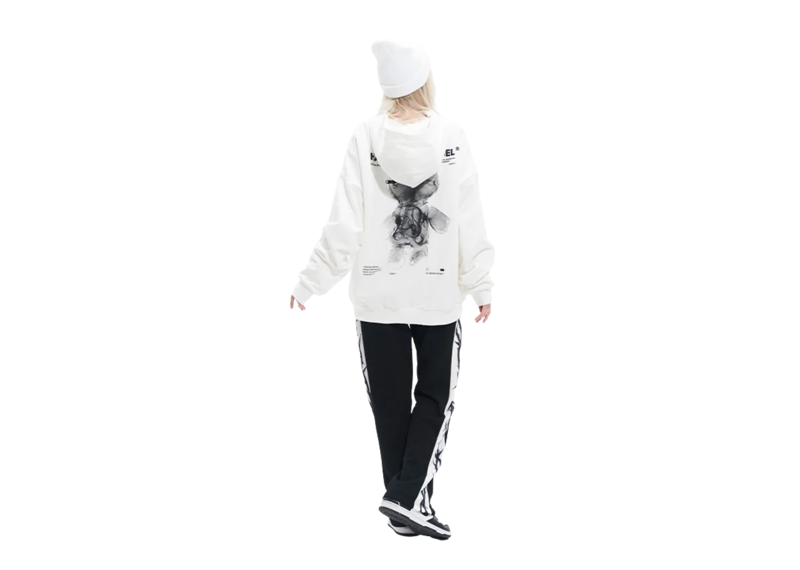 Harsh & Cruel - Doll Printing Hoodie White