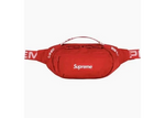 supreme red waist bag