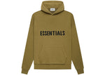 Fear of God Essentials Knit Pullover Hoodie Amber