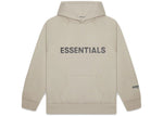 Fear of God Essentials Pullover Hoodie Applique Logo Olive/Khaki