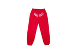 SP5DER 555 Sweatpants Red/Pink