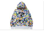 BAPE Multicamo White Hoodie