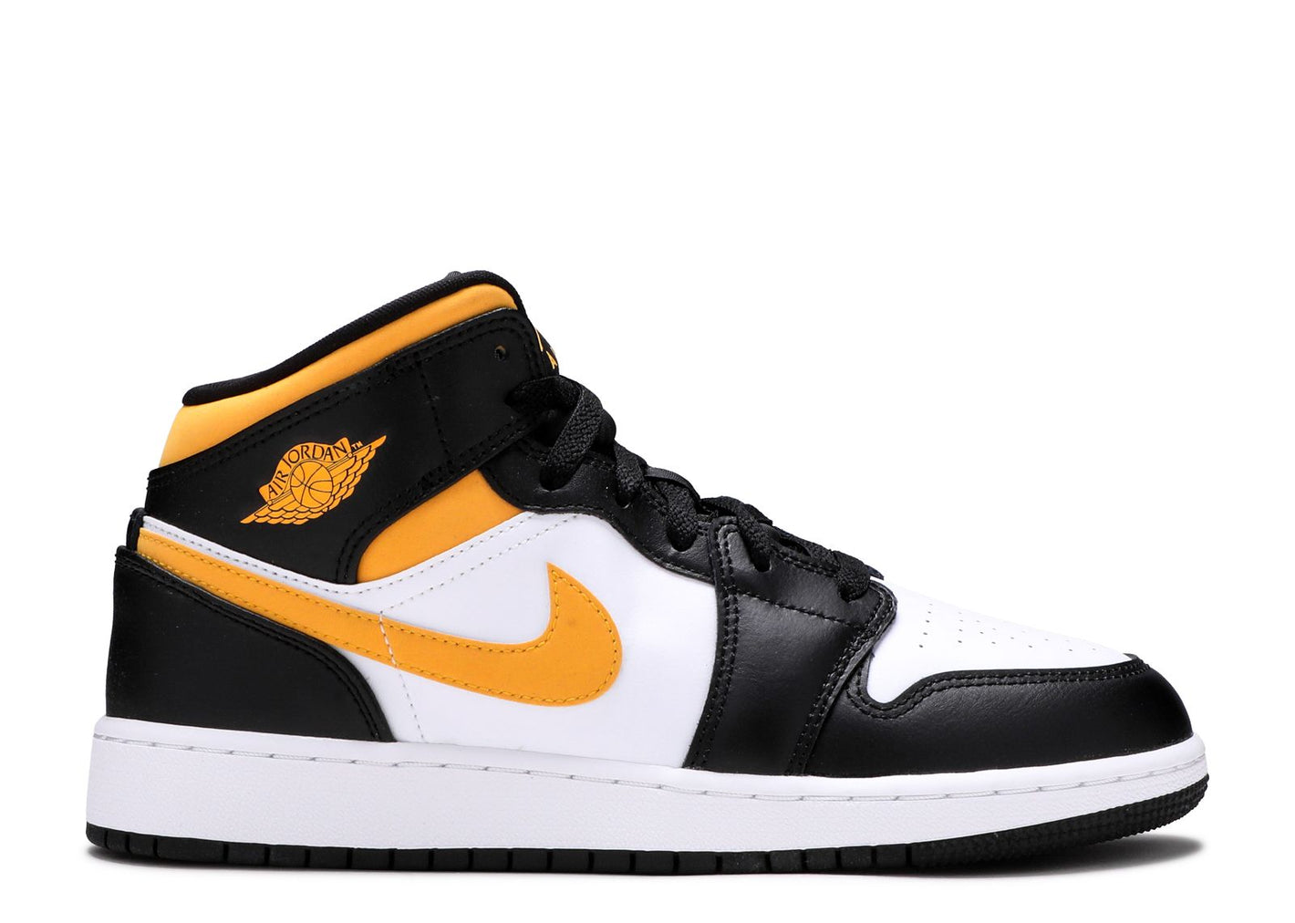 Air Jordan 1 Mid GS 'Black University Gold'