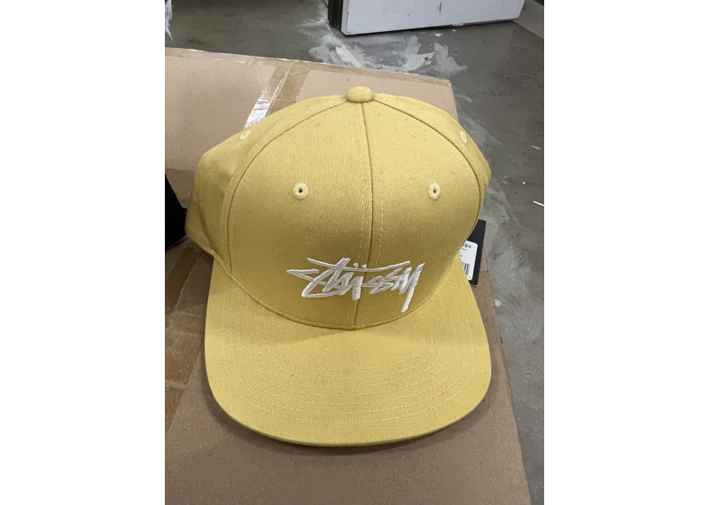 Stussy Yellow Logo Hat