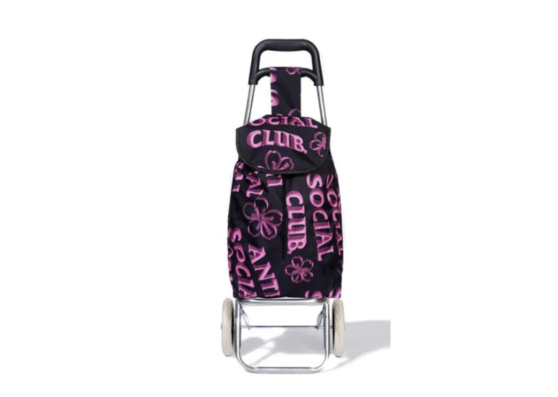 ASSC CORAL CRUSH GROCERY TROLLEY