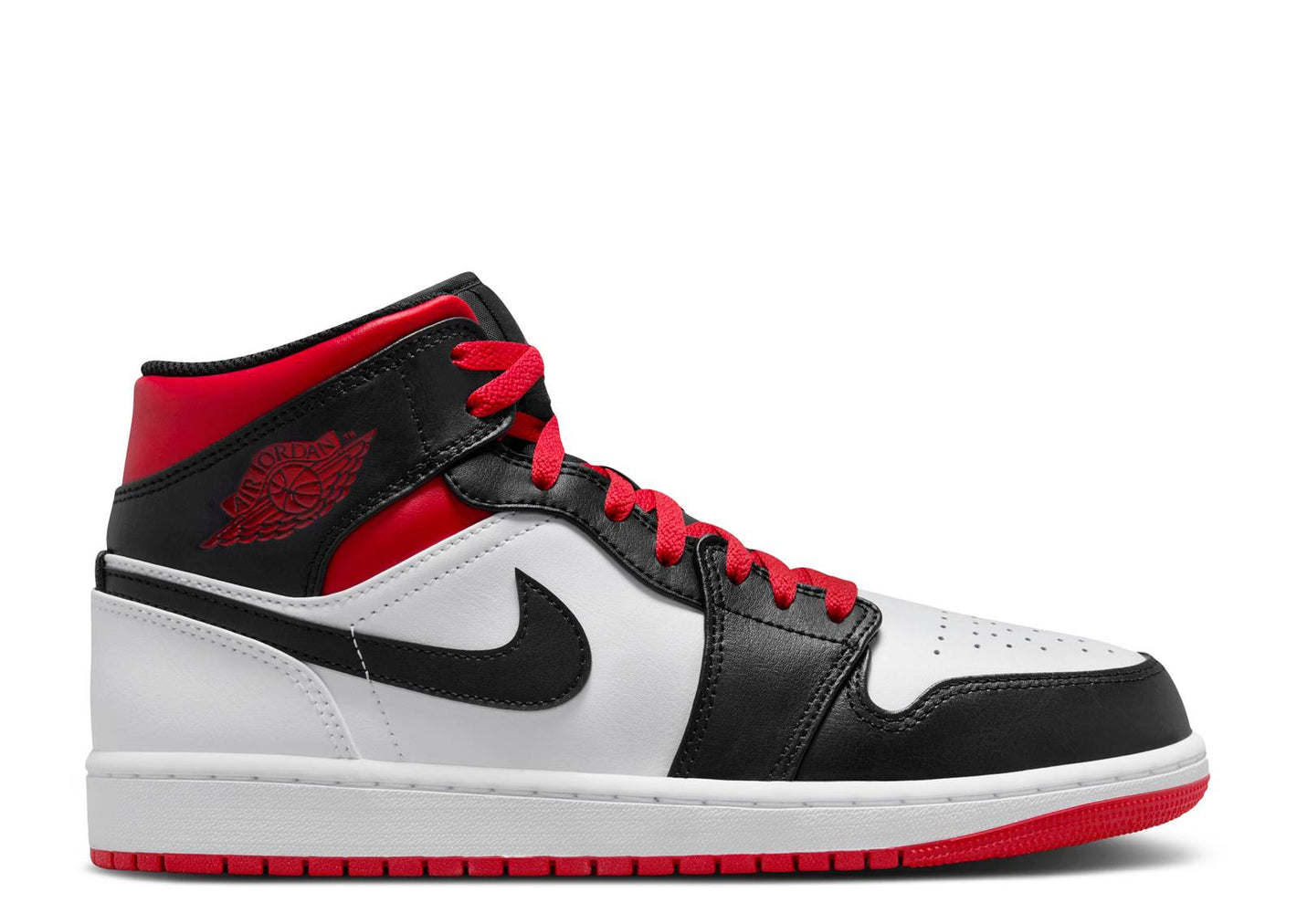 Air Jordan 1 Mid 'Gym Red Black Toe'