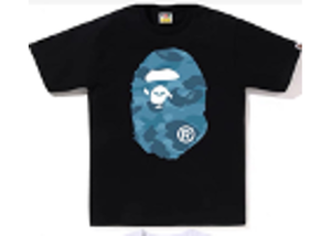 BAPE BH TEE BLACK/BLUE