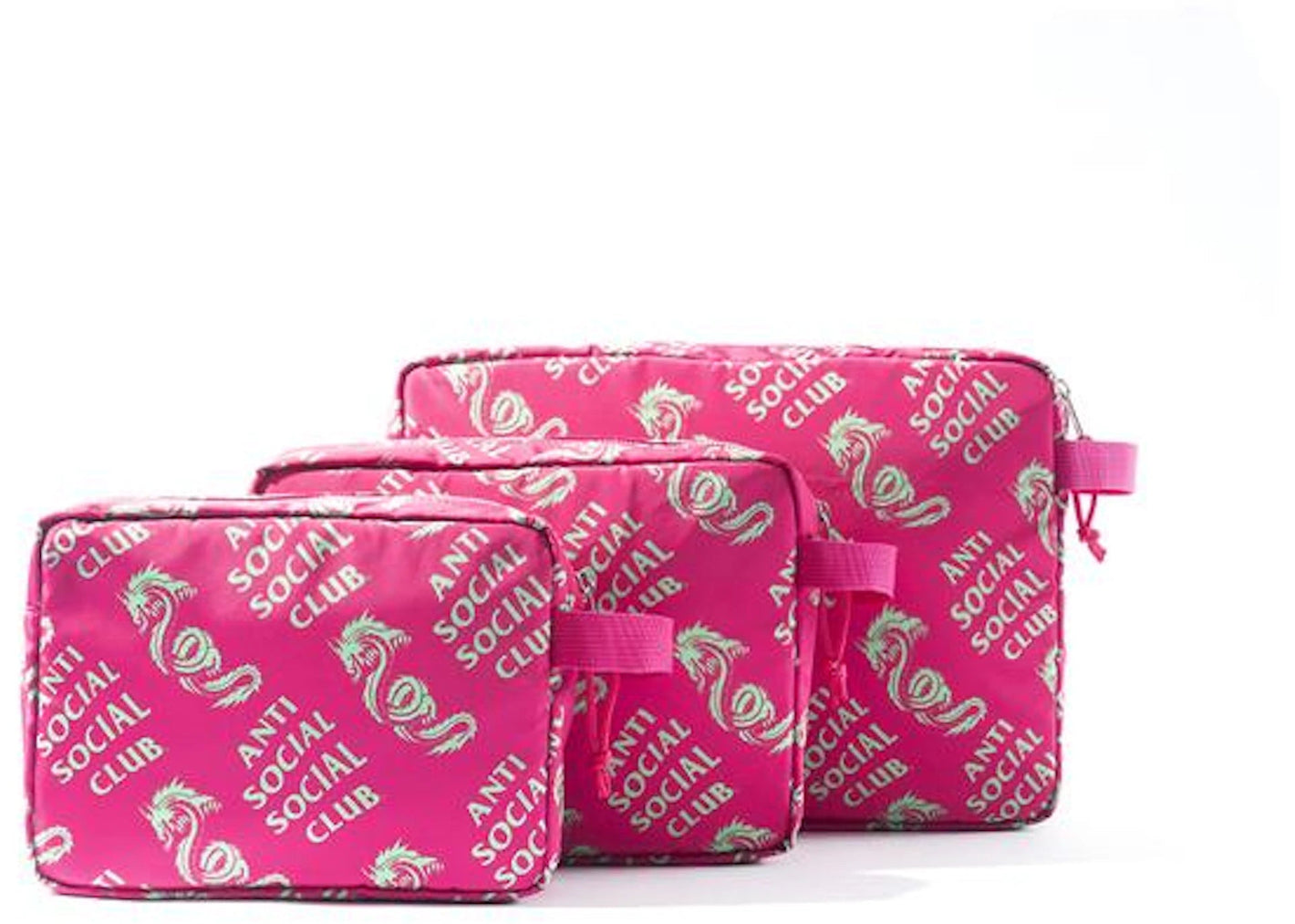 Anti Social Social Club Garden Grove Bag Set Pink