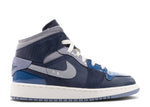 Air Jordan 1 Mid SE Craft GS 'Inside Out - Obsidian'