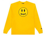 Drew House - L/S Smile Logo Golden Yellow Tee