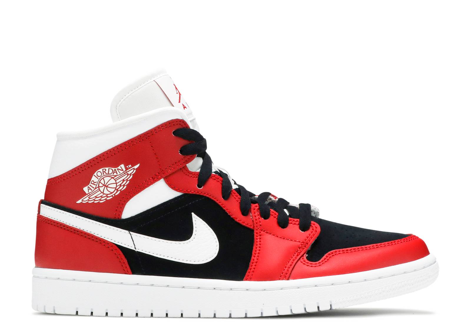 Wmns Air Jordan 1 Mid 'Gym Red Black'