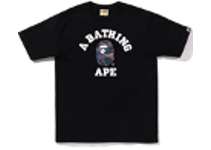 BAPE SH TEE MULTI/BLACK