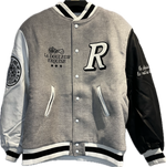 Rhime 'Palace ' Grey Baseball Jacket