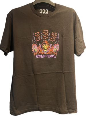 Half Evil WIZARDOFBARGE TEE