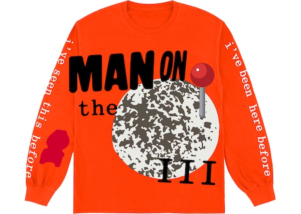 Kid Cudi CPFM For MOTM III Return 2 Madness L/S Orange Tee