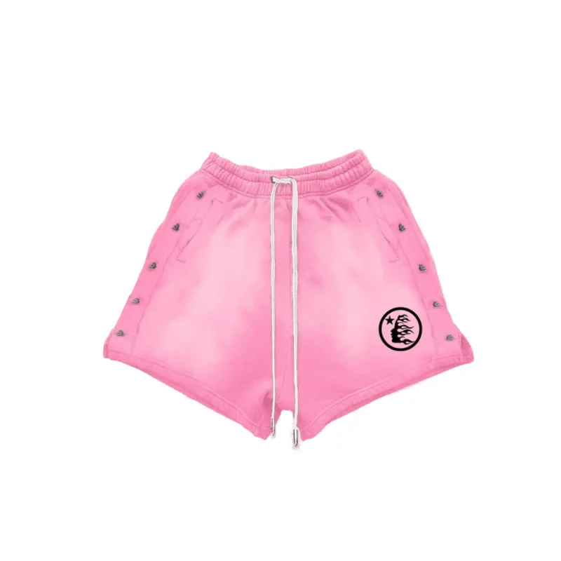 Hellstar Warm Up Shorts 'Pink'