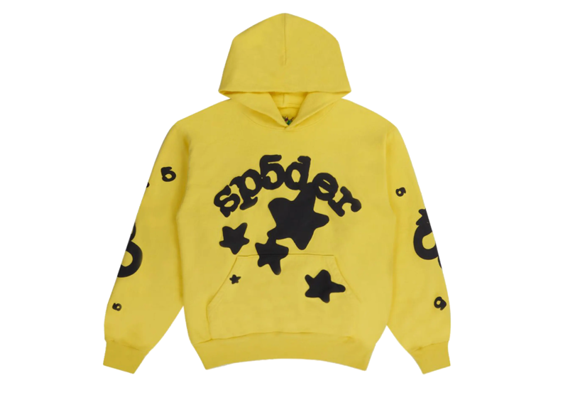 SP5DER Beluga Hoodie Yellow/Black