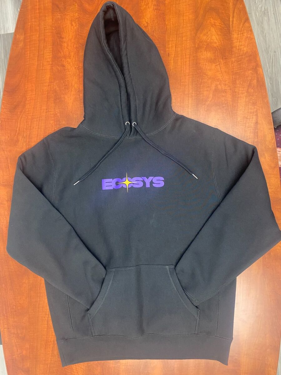 Ecosys Purple Logo Hoodie