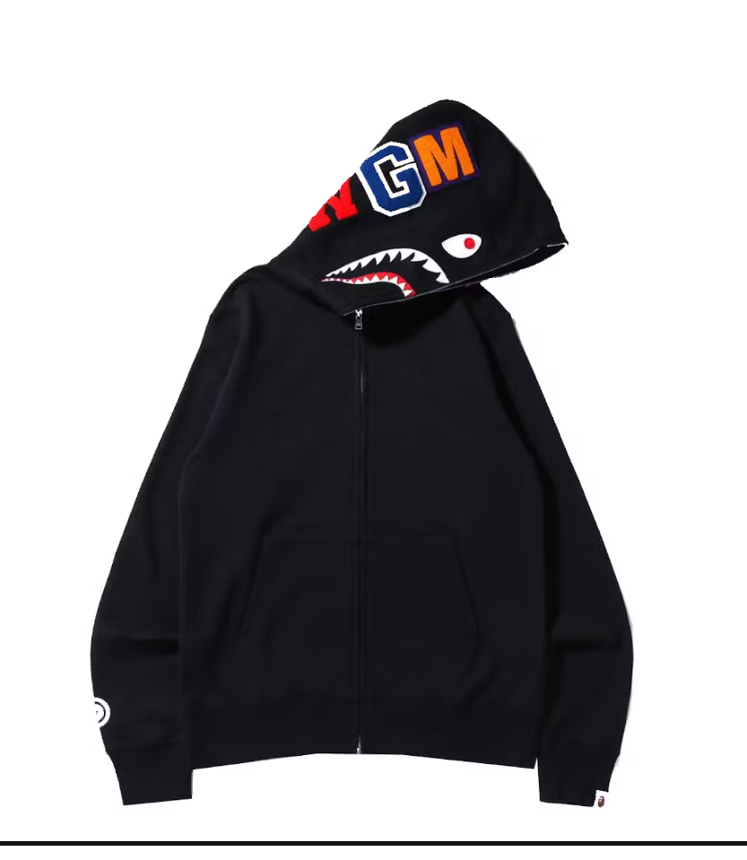 BAPE Shark. Full Zip Hoodie