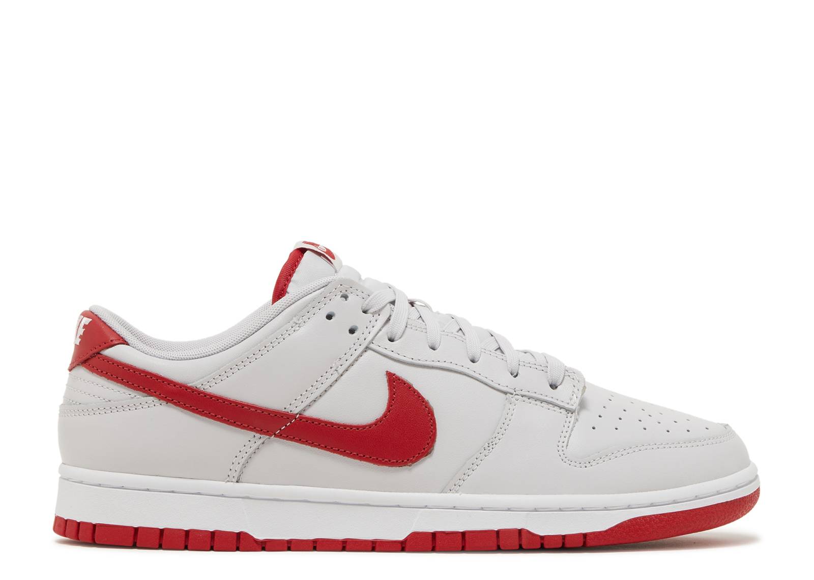 Dunk Low 'Vast Grey Varsity Red'