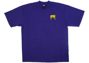 Revenge Basic Embroidered Purple Tee