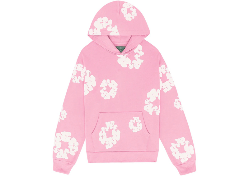 Denim Tears Pink Hoodie