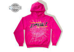 SP5DER P*nk Hoodie Pink