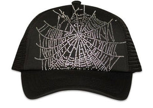 Sp5der Trucker Hat Black