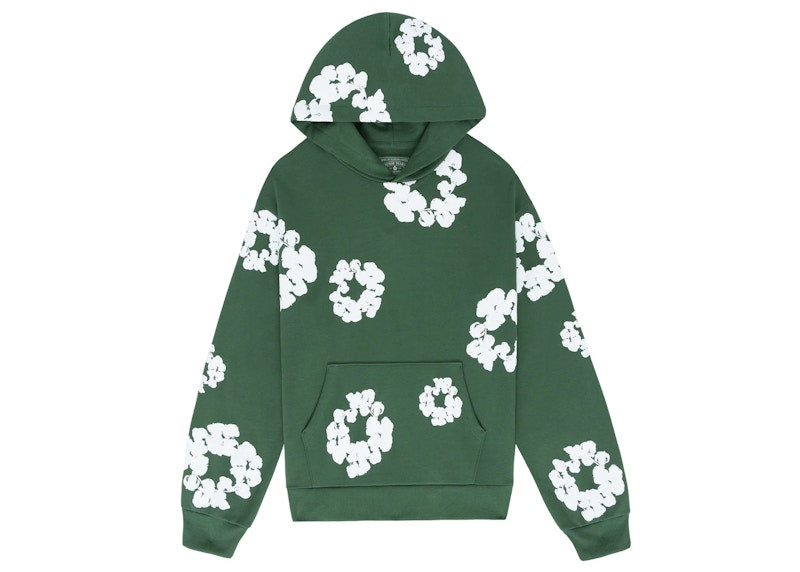 Denim Tears Green Hoodie