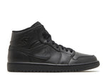 Air Jordan 1 Mid 'Triple Black' 2022