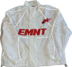 EMINENT WHITE NYLON SWEATSUIT TOP